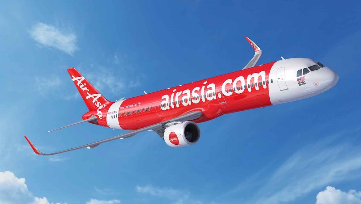 An artist's impression of an Airbus A321neo in AirAsia livery. (AirAsia)