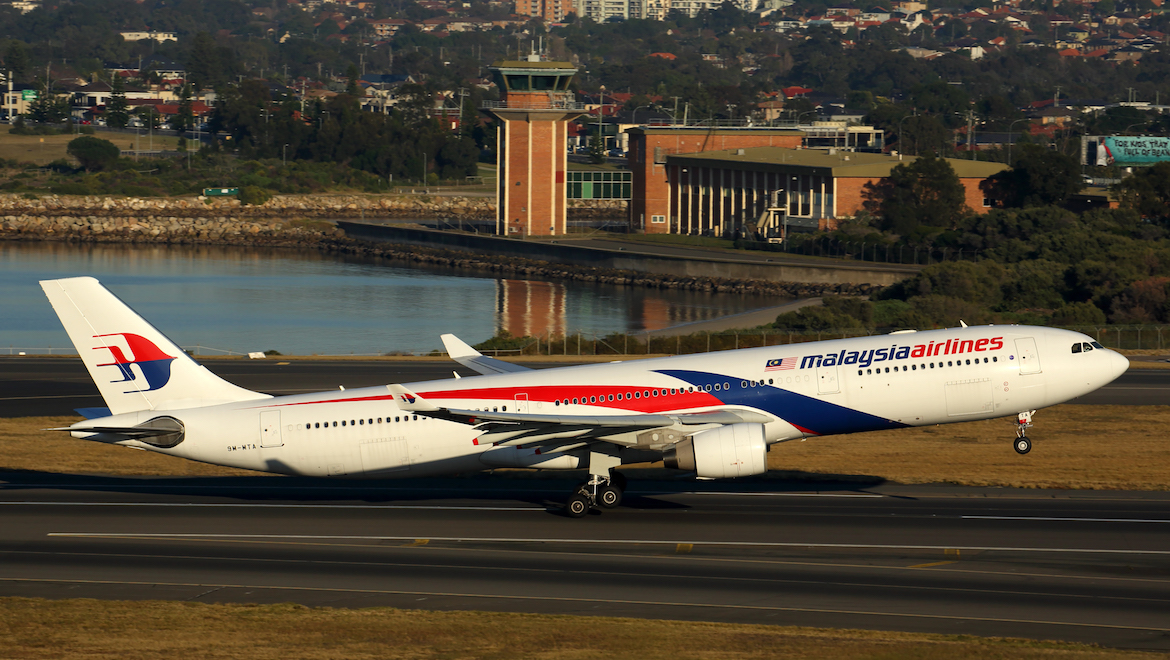 A MH Airbus A330-200 at Sydney Airport. (Rob Finlayson)
