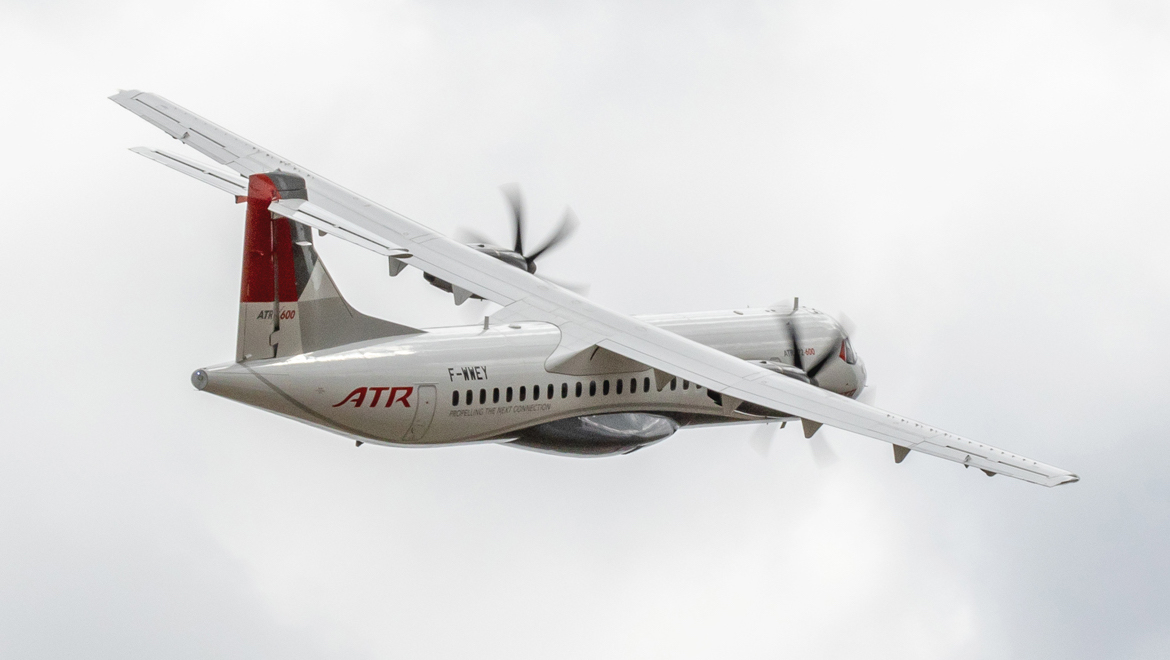A supplied image of an ATR 72-600. (ATR)