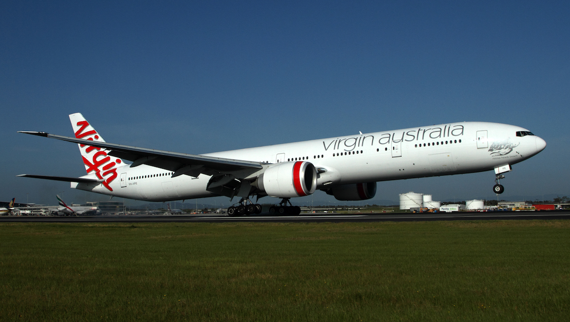 VA flies Boeing 777-300ERs from Brisbane, Melbourne and Sydney to Los Angeles. (Rob Finlayson)