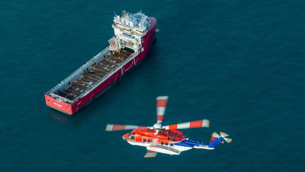 CHC operates three 19-passenger Sikorsky S92s from Broome for Shell Australia’s offshore Prelude project. (CHC)