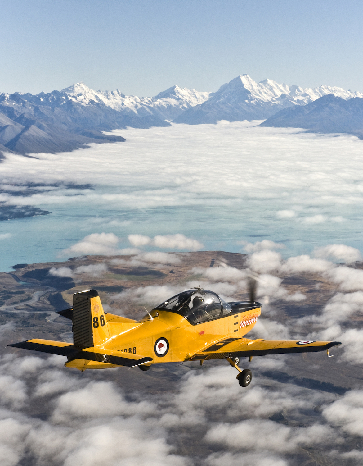 A Royal New Zealand Air Force PAC CT-4E airtrainer. (RNZAF)