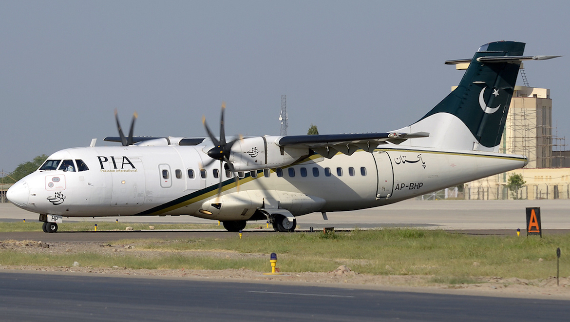 Pakistan International Airlines ATR 42-500 AP-BHP. (Wikimedia Commons/Asuspine)