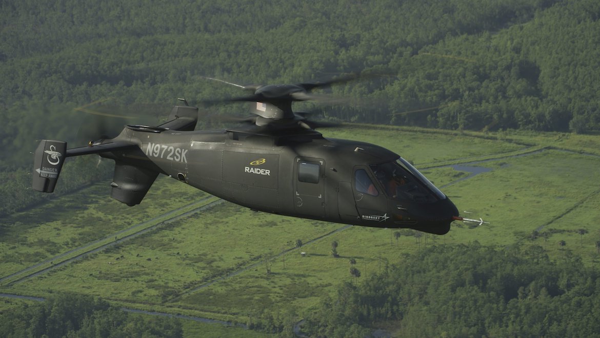 Another aircraft under development within the FARA project is the Sikorsky S-97 Raider. (Sikorsky)