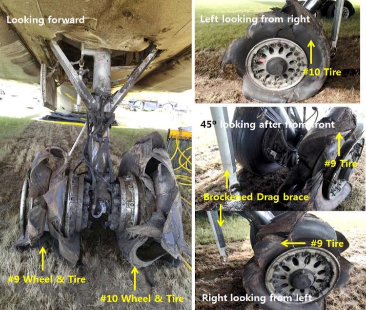 Some of the damage from the UPS MD-11. (ARAIB)