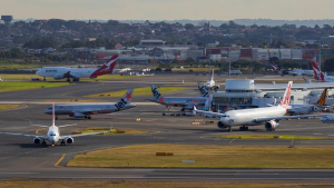 Australia's domestic carriers at Sydney Airport. (Seth Jaworski)