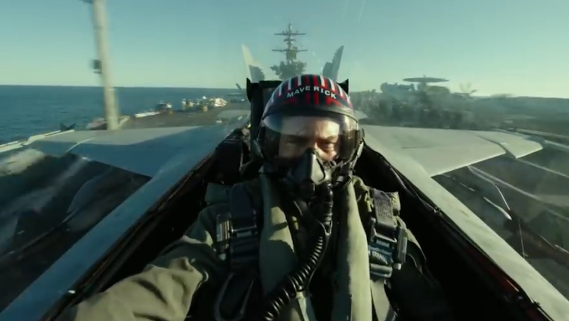 A scene from Top Gun: Maverick. (Paramount Pictures)