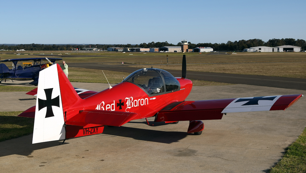 The Alpha 160A at Bankstown Airport. (Nic Eccles)