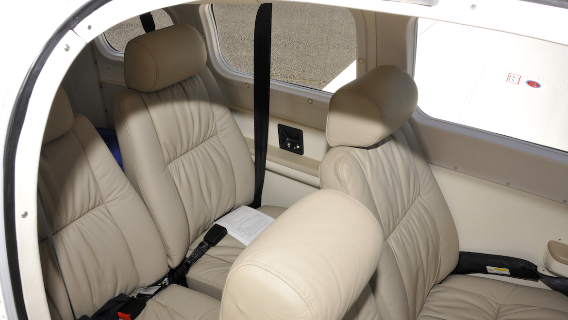 The Piper Archer LX PA-28 interior is of a very high standard. (Keith Wilson/SFB Photographic)