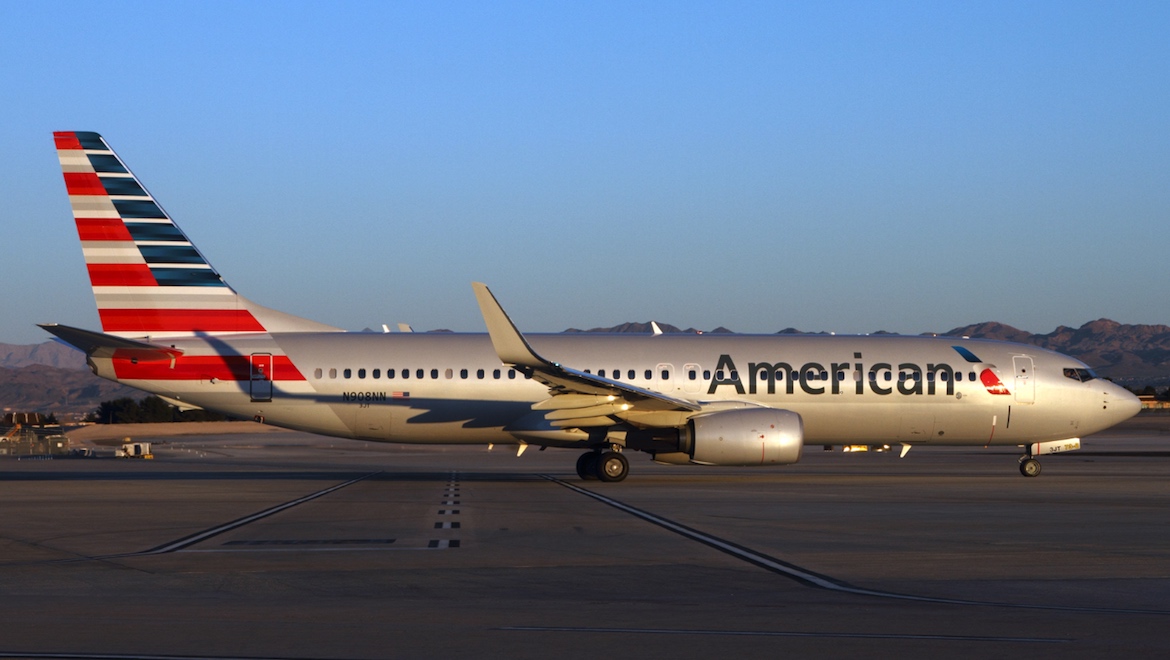 A file image of a American Airlines Boeing 737-800. (Rob Finlayson)