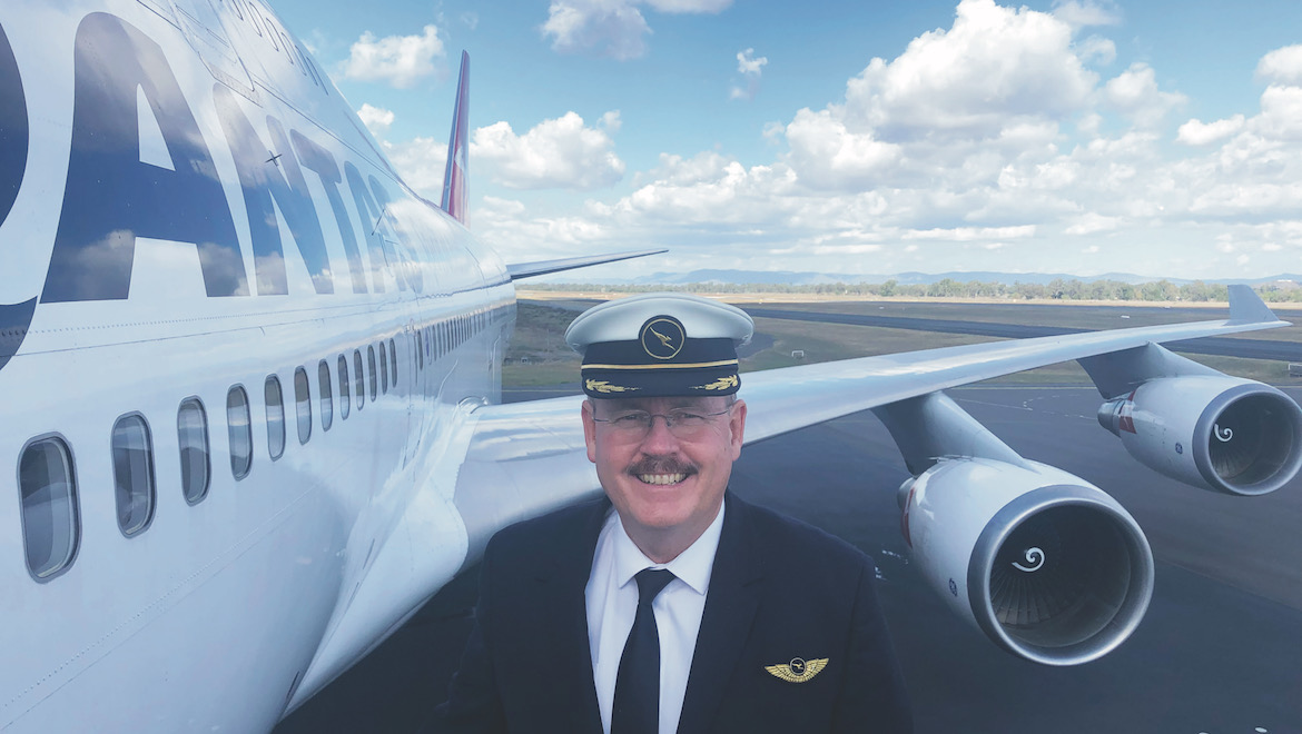 Qantas Captain Greg Fitzgerald. (Constellation Journeys)