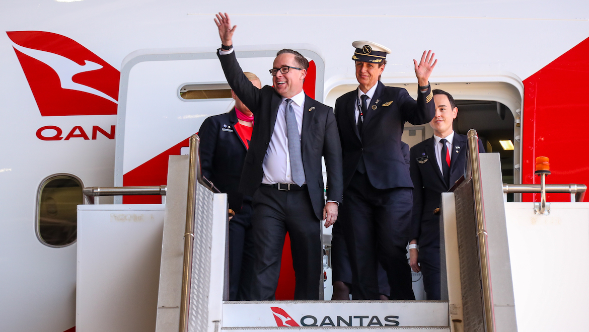 Qantas group chief executive Alan Joyce. (Qantas)