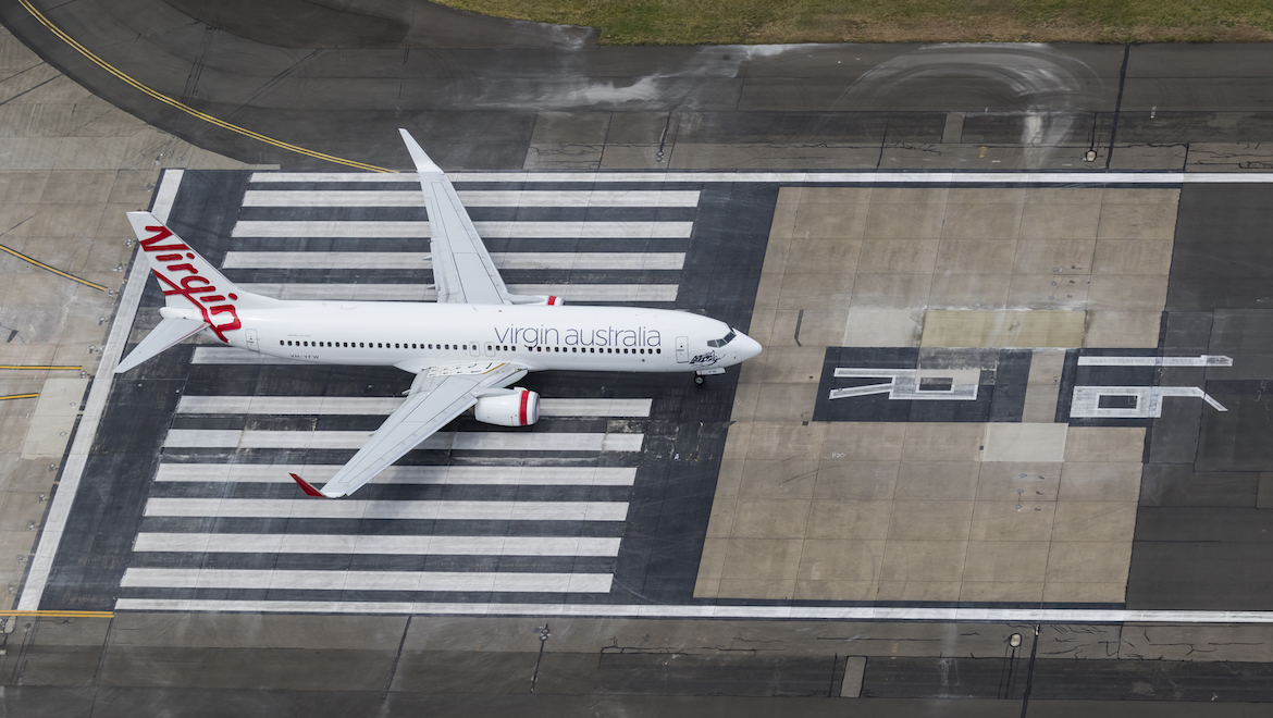 A file image of Virgin Australia Boeing 737-800 VH-YFW. (Seth Jaworski)