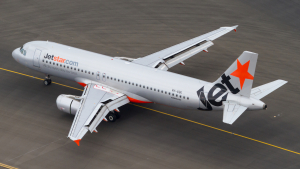 A file image of Jetstar Airbus A320 VH-VQK. (Seth Jaworski)