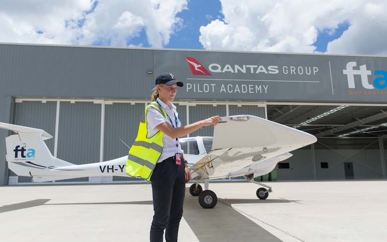Qantas training academy
