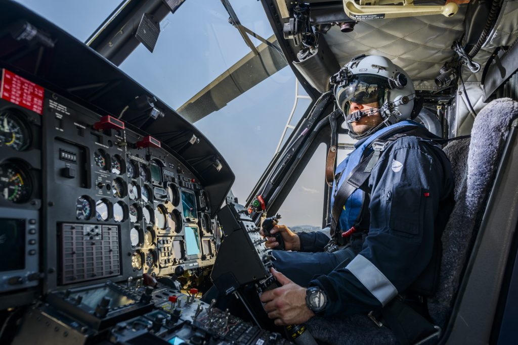 Babcock pilots – highly trained, highly skilled and highly professional