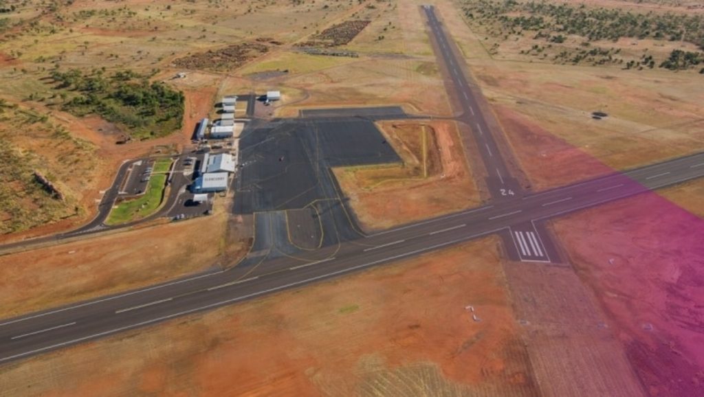 Cloncurry Aerodrome drone testing Queensland