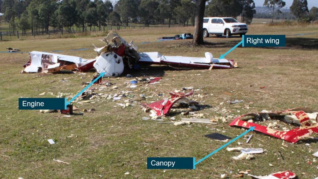 Osprey 2 Maitland Airport on 17 May crash