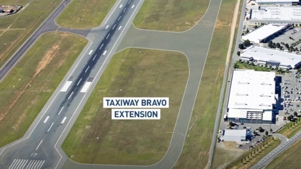Video Canberra Airport unveils its new taxiway Australian Aviation