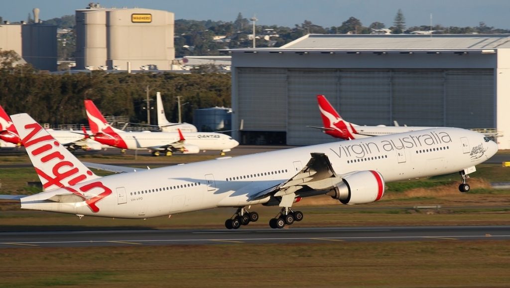 VH-VPD Virgin Australia Boeing 777-300ER - 882020