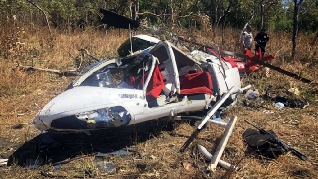 JetRanger VH-FHW ATSB Kakadu National Park culling crash