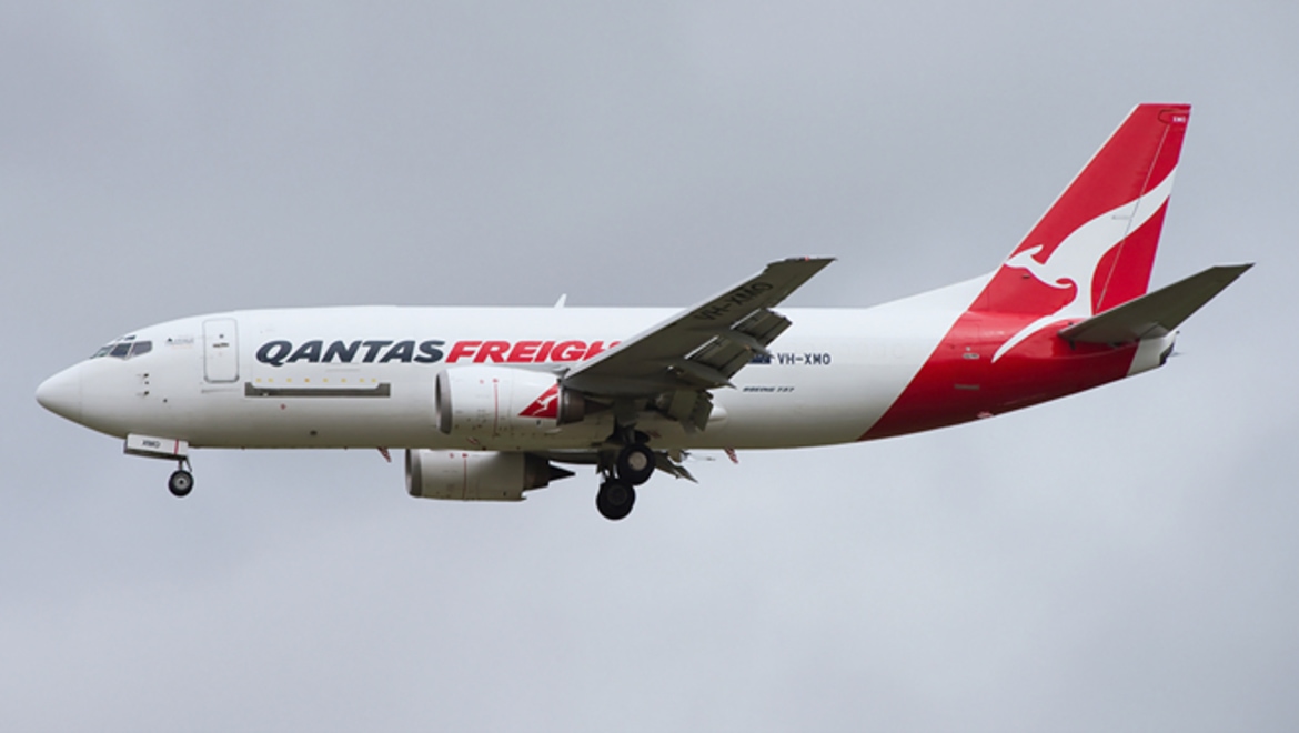 The Qantas 737-376, VH-XMO, was involved in the incident (ATSB)