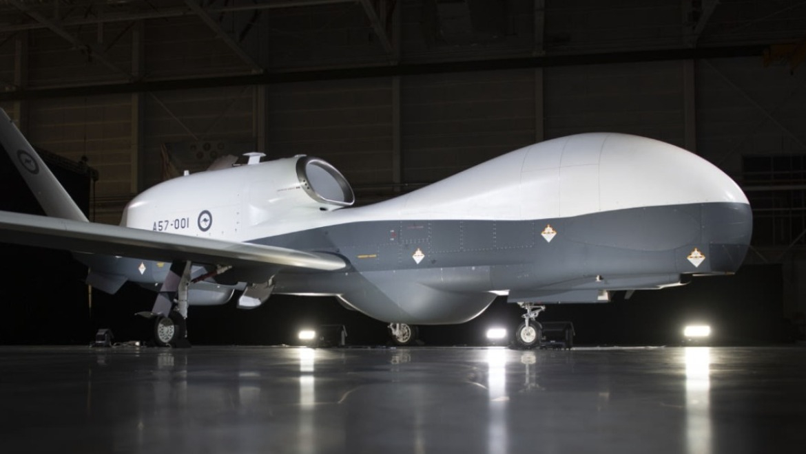 First RAAF MQ-4C Triton drone unveiled – Australian Aviation