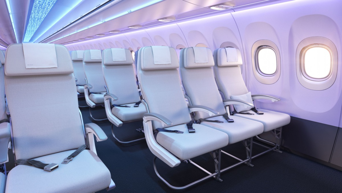 Research finds center rear plane seats to be the most secure